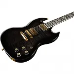 Электрогитара Gibson SG Supreme, прозрачный эбеновый градиент - фото 5