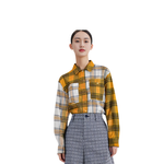 Dickies Рубашка женская черно-белая в клетку - фото 7