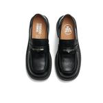 Лоферы Women's Ink Black/Chestnut Shell Brown MASOOMAKE, Ink черный - фото 5