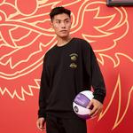 NBA Свитшот серии Год Дракона унисекс черный - фото 7