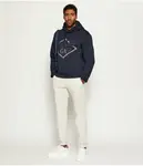 Толстовка Oversize fit Emporio Armani, синий - фото 2