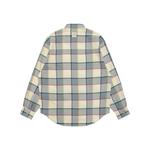 Рубашка A Bathing APE с нашивкой в клетку Aape, синий - фото 4