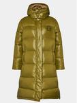 Пуховик стандартного кроя Invicta, зеленый - фото