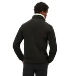 Свитер Superdry Estate Fleece half zip, черный - фото 2