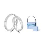 MOLADY Пара серебряных колец Sterling Silver унисекс - фото 6