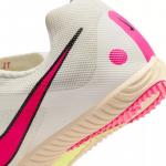 Легкоатлетические кроссовки Nike Zoom Rival Multi, белый/розовый - фото 9