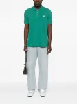 Рубашка поло Fox Head Maison Kitsuné, зеленый - фото 2