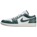 Кроссовки Jordan 1 Low SE Oxidized Green, белый - фото
