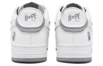 Кроссовки BAPE A BATHING APE Bape Sta Low #6 Red, серый - фото 6