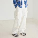 Повседневные брюки унисекс HARSH AND CRUEL, белые - фото 7