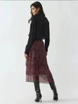Юбка Hiccup, бургундия - фото 6