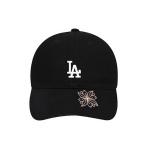 Хлопковая бейсболка унисекс MLB, черный - фото