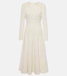 Платье миди бельгия Emilia Wickstead, белый - фото