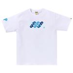 Футболка BAPE ABC Camo 'White/Blue', белый - фото