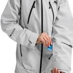 Куртка Burton GORE-TEX Reserve Burton, Gray Cloud - фото 8