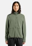 Толстовка ODLO GRID , Shadow Melange/Olive - фото
