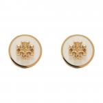 Серьги Kira Double T TORY BURCH - фото