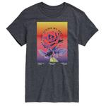 Футболка Big & Tall Positive Vibes License, серый - фото