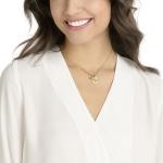 Золоченое ожерелье LISABEL Swarovski - фото 13