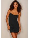 Короткое платье LASCANA, черный - фото