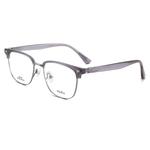 MUZU Броулайн очки унисекс, Black/Silver 0° Blue Light Blocking+Sunglasses Clip Combo - фото 10