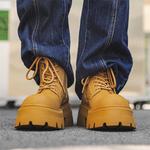 Мужские ботинки Cahhrrn X Martin Boot Men Beige V05 - фото 21