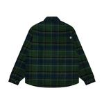 Aape Куртка с логотипом A Bathing APE и клетчатым принтом, Dark Green GRA - фото 8