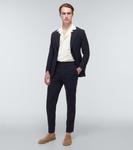 Льняной костюм Thom Sweeney, синий - фото 2