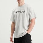 Футболка с логотипом Академии Wtaps, Ash Gray - фото 2