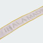 Шарф Adidas Real Madrid Home Scarf, цвет White/Bold Gold/Light Solid Grey - фото 3