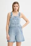 Джинсовые комбинезон-шорты Utility Shortall Levi'S, синий - фото