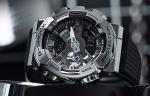 Часы CASIO G-Shock Analog-Digital 'Black Silver', цвет silver - фото 3