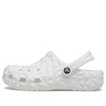 Сандалии classic geometric clog 'white' Crocs, белый - фото