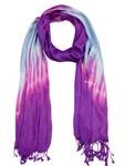 Шарф Sunsa, сиреневый - фото
