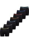 Боксеры 7 Pack Happy Shorts, черные - фото 4
