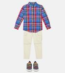 Хлопковая рубашка в клетку Polo Ralph Lauren, разноцветный - фото 2