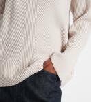 Фалконе худи из шерсти с рубчатым узором S Max Mara, Winter White - фото 5