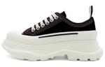 Женские ботинки Alexander McQueen Tread Slick, черный/белый - фото