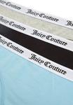 Трусы Juicy Couture MULTIPACKS 3, Black Dusk Blue Silver Marl/Black - фото 4