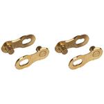 Цепь Missinglink с 12-скоростным соединителем Kmc, Ti Gold - фото