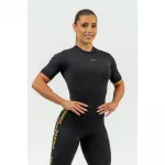 Комбинезон Nebbia Workout Intense Focus Gold, черный - фото 4