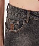 Джинсовые шорты ренегаты Regular fit One Teaspoon, черный - фото 4