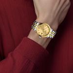 LONGINES Часы Men's Watch, Gold Dial - фото 4