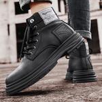 Grumpy ram Черные короткие ботинки мартин, цвет Black - фото 3