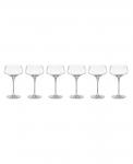 Набор из 6 угловых сидений Tuscany Classics Angled Optic Coupes Lenox, Clear - фото