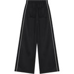 WE11DONE Эластичные манжеты повседневные брюки Women's Black - фото 4