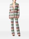 Missoni прямые брюки с узором зигзаг, мультиколор - фото 2