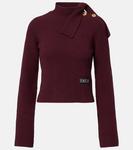 Свитер из шерсти и кашемира с бантиком Patou, Vignola - фото