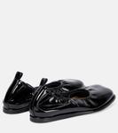 Лакированные балетки Simone Rocha, черный - фото 3