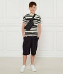 Футболки Regular fit Karl Lagerfeld Kids, экрю - фото 2